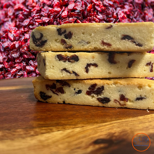 Cranberry Shortbread Bar