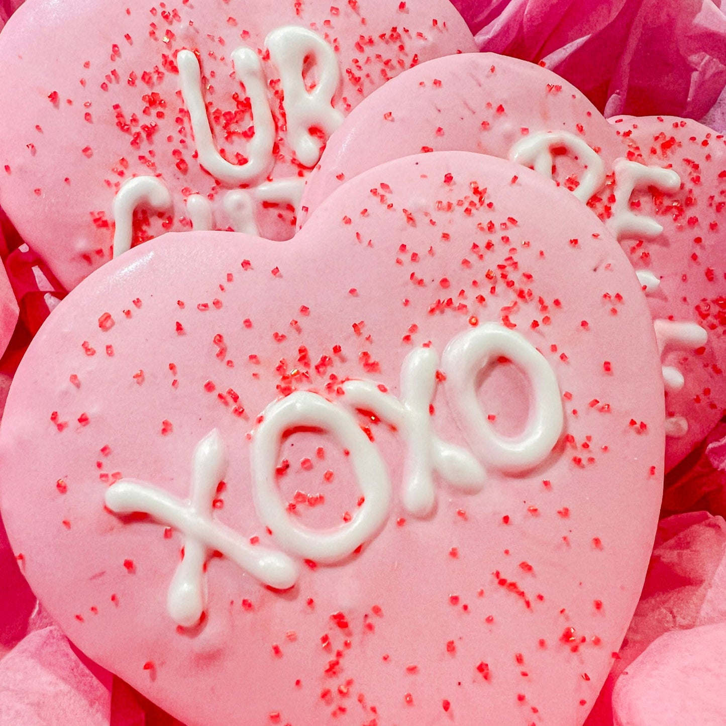 Iced Sugar Conversation Hearts